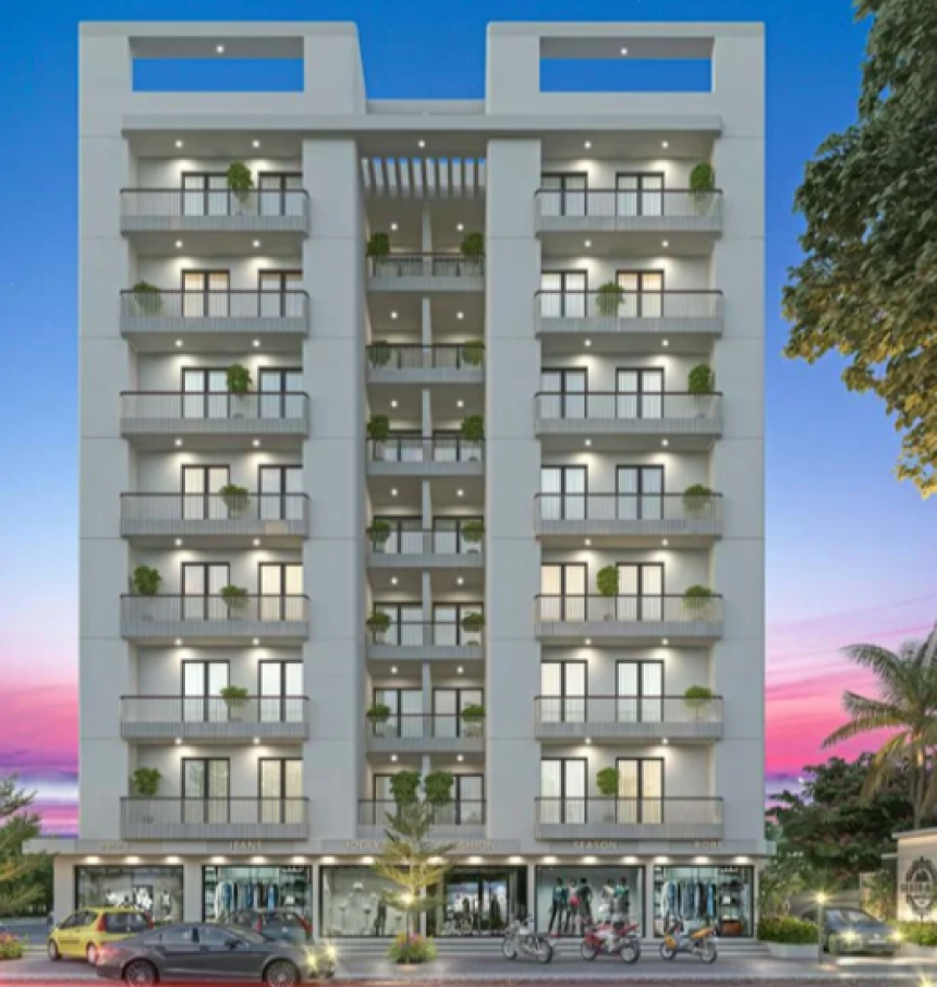 2 & 3 BHK Flats, Shops & Showrooms in Kapurai