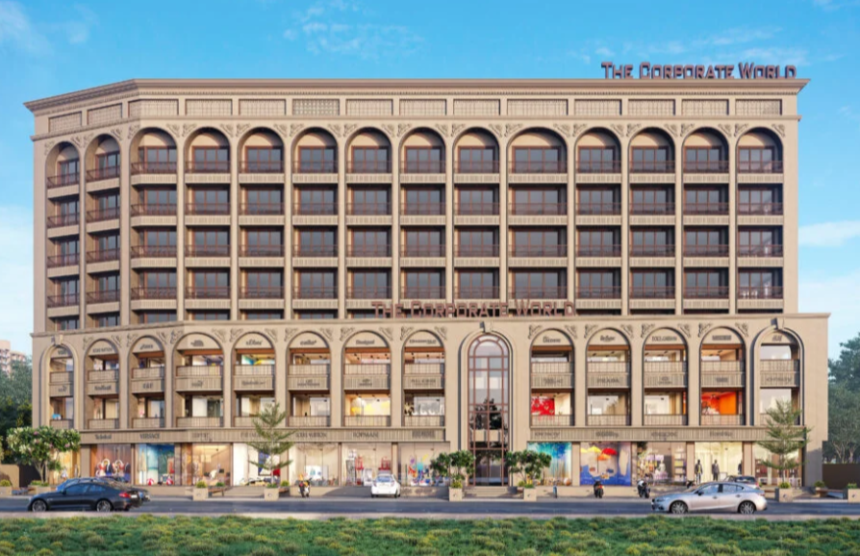 The Corporate World – Signature Corporate Offices & Showrooms on Kalawad Road, Rajkot