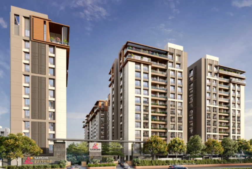 3 and 4 BHK Flats in Surat