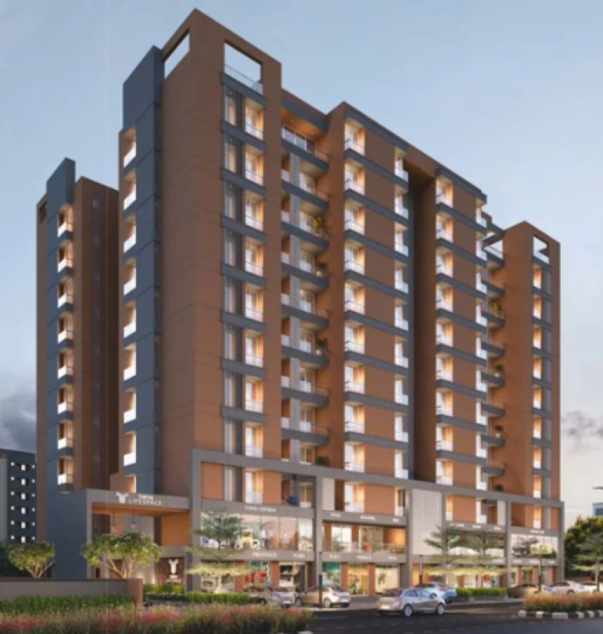 Tirth Lifespace – Premium 3 BHK Flats, Shops & Showrooms on Waghodia Road, Vadodara