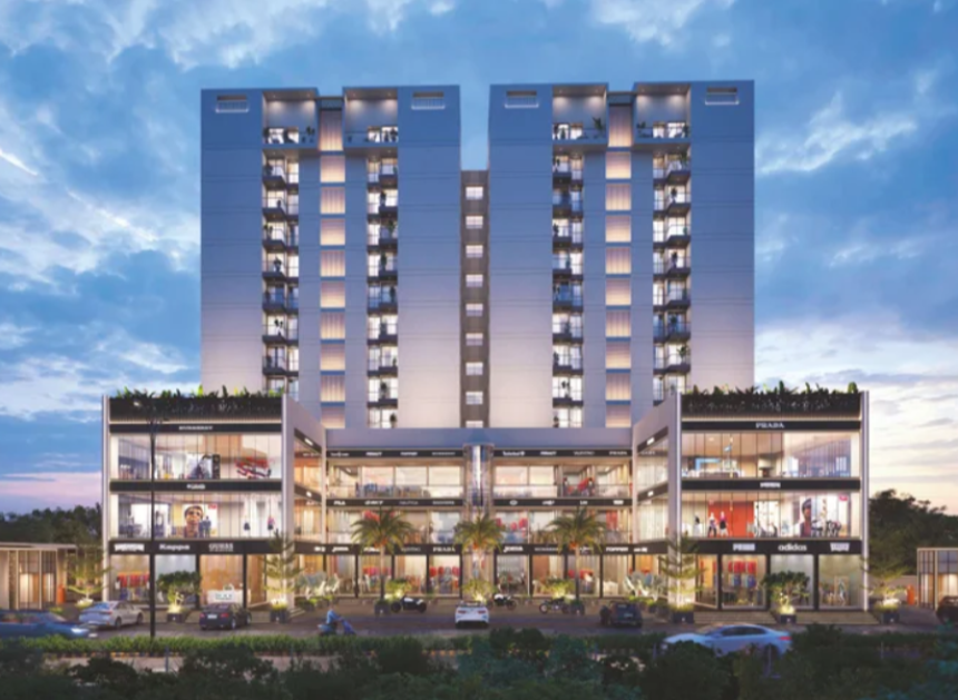 Sharnam Saffron – Luxurious 2 and 3 BHK Flats, Shops, and Showrooms in Rajkot