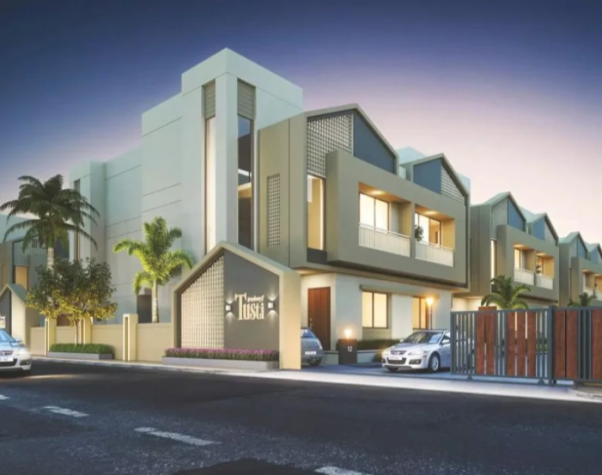 Darshanam Tusti – 4 BHK Premium Bungalows in Vadodara