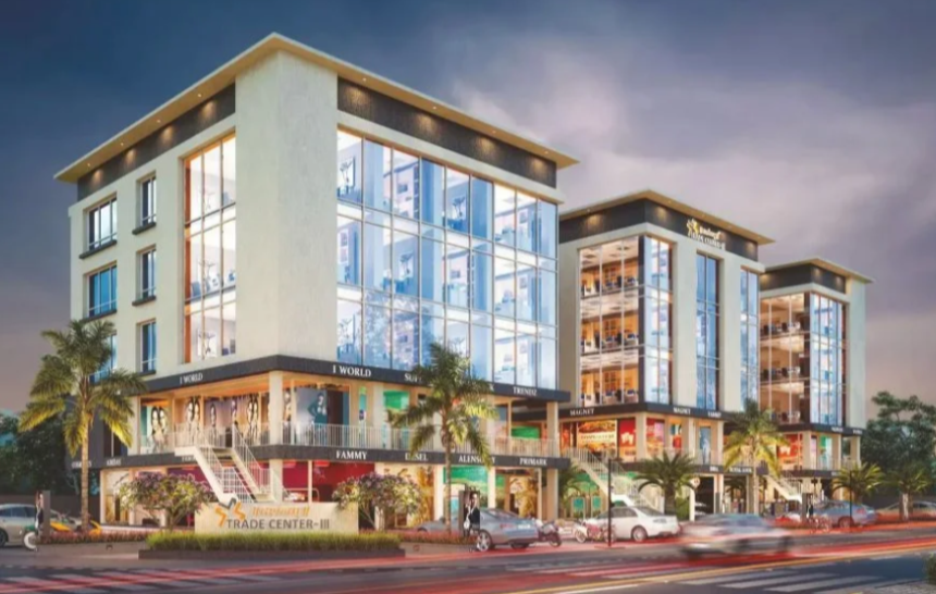 Darshanam Trade Center III – Premium Shops, Showrooms, and Offices in Vadodara
