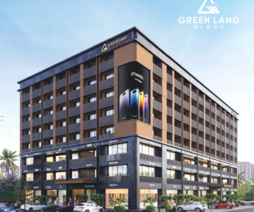 Green Land Glory – Premium Offices, Shops, and Showrooms in Rajkot