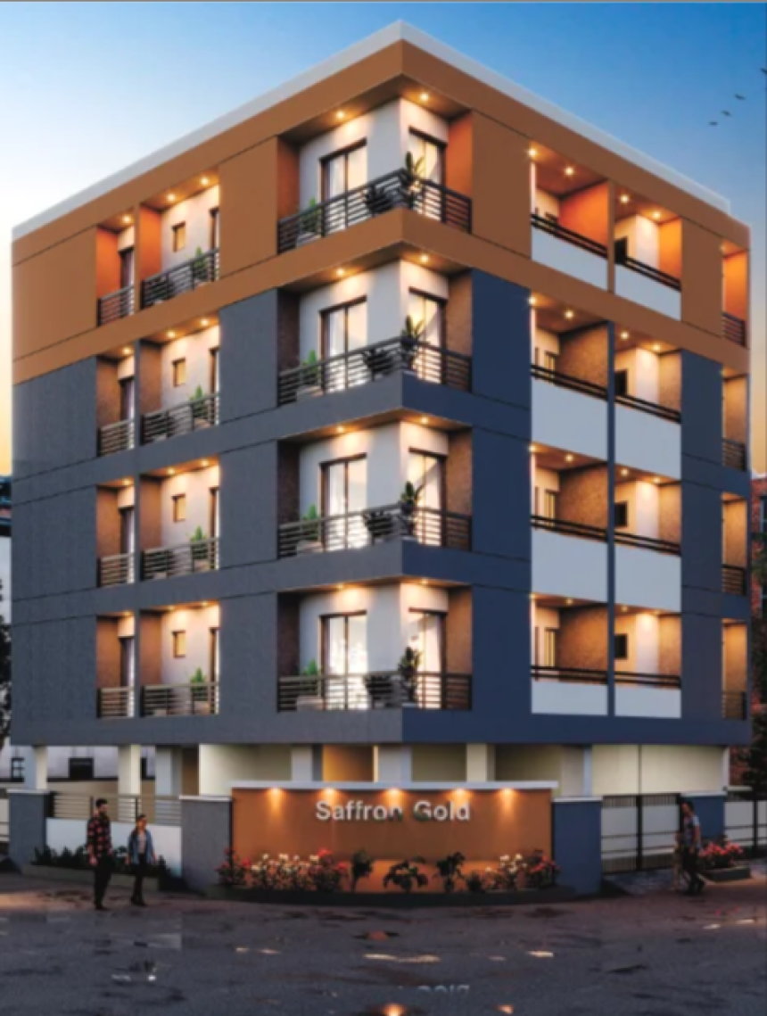 Saffron Gold III – Luxurious 2 BHK Flats in the Heart of Rajkot