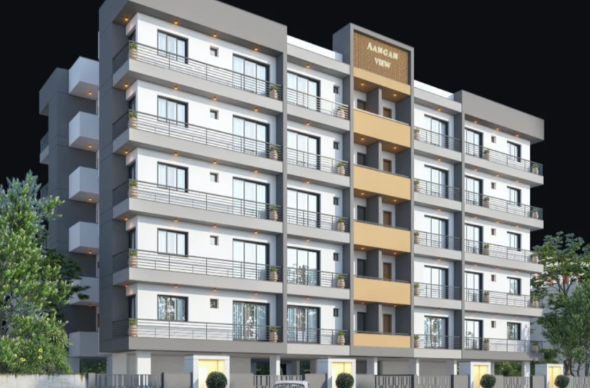 Aangan View – Spacious 1, 2 & 3 BHK Flats in Vavdi, Rajkot