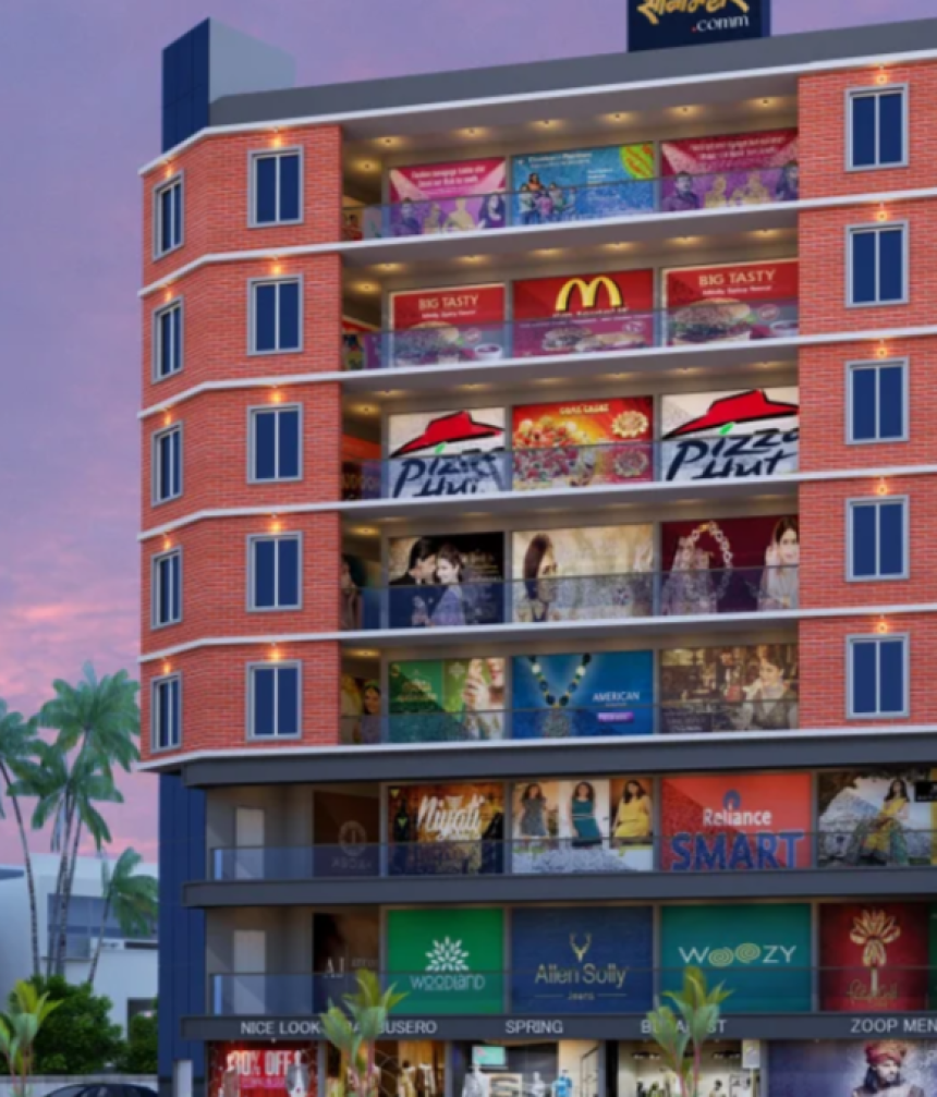 Sonamahor.Comm – Premium Showrooms, Shops & Offices on Mavdi Bypass Road, Rajkot