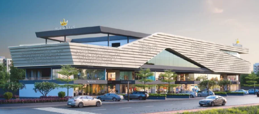 Royal Icon – Premium Shops and Showrooms in Karjan, Vadodara