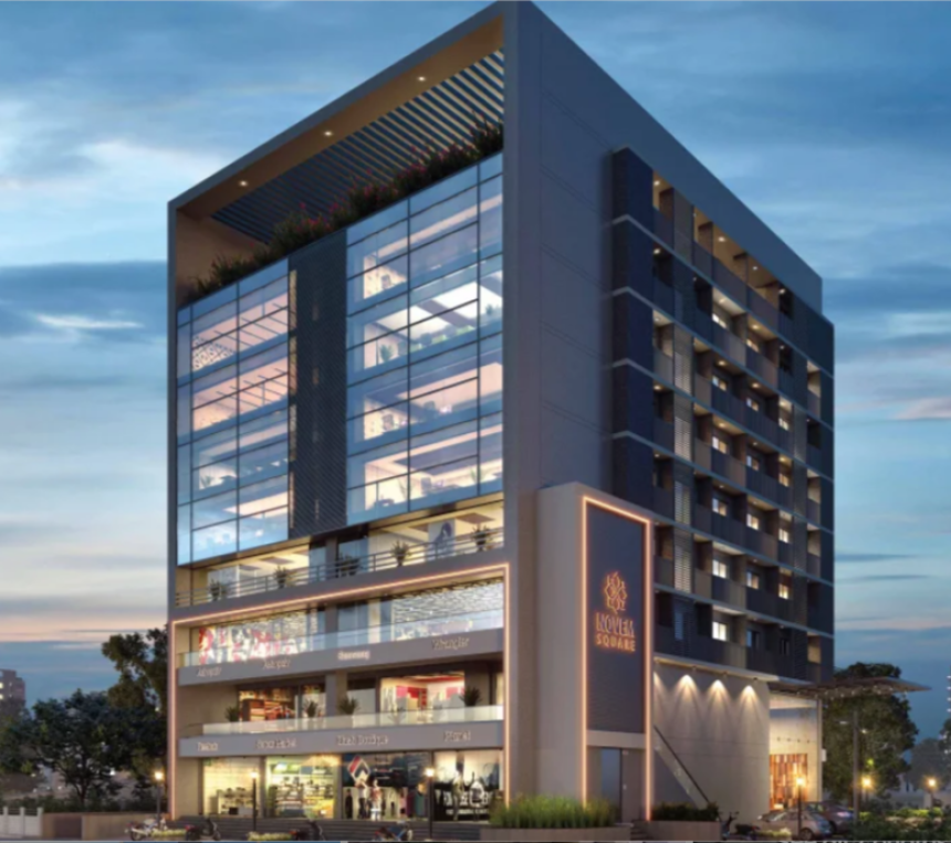 NOVEM SQUARE – Premium Offices, Shops, and Showrooms in Rajkot