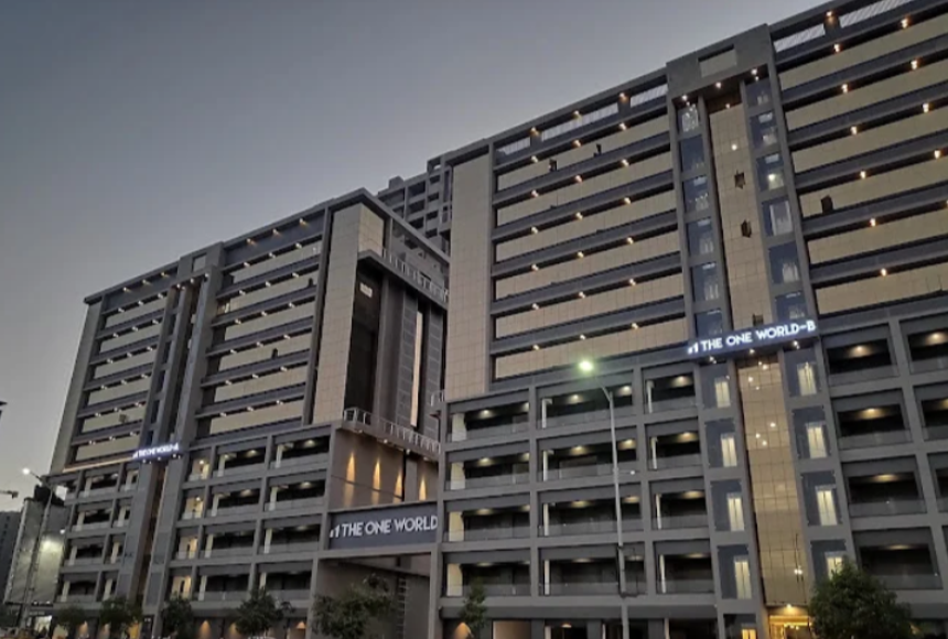 The One World delivers refined urban living with 3 BHK homes in the heart of Rajkot