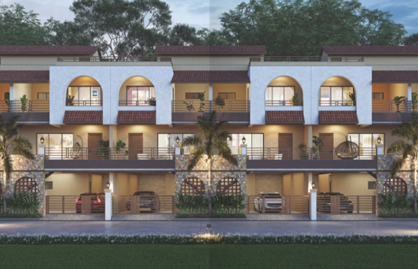 Samarthya North Ville – Luxurious 3 BHK Bungalows Near Fountain Head School, Surat