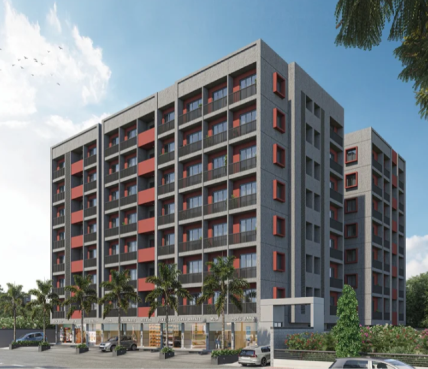 Rudraa Homes – Premium 1 & 2 BHK Flats, Shops, and Showrooms in Dindoli, Surat