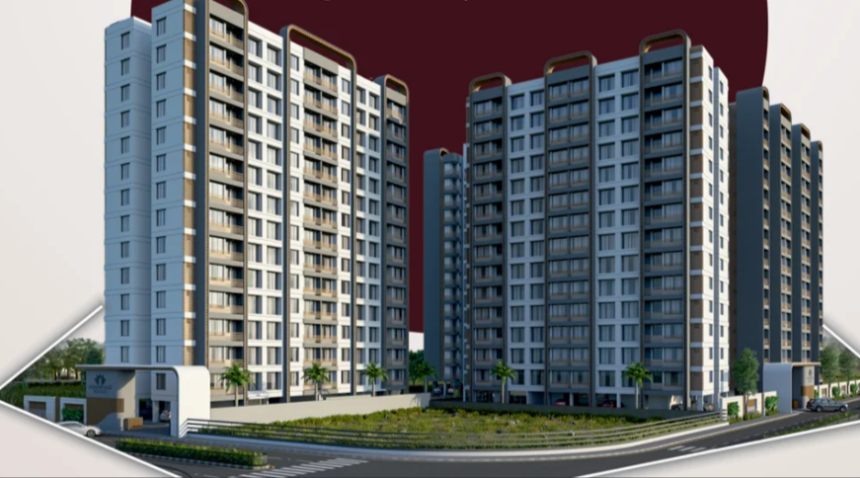 Aashirwad Heights – Premium 1 & 2 BHK Flats in Kosad, Surat