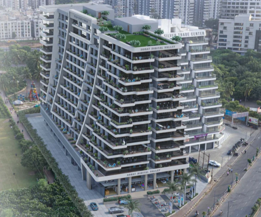 Surat Digital Valley – Luxurious Shops, Showrooms, and Offices in Utran, Surat