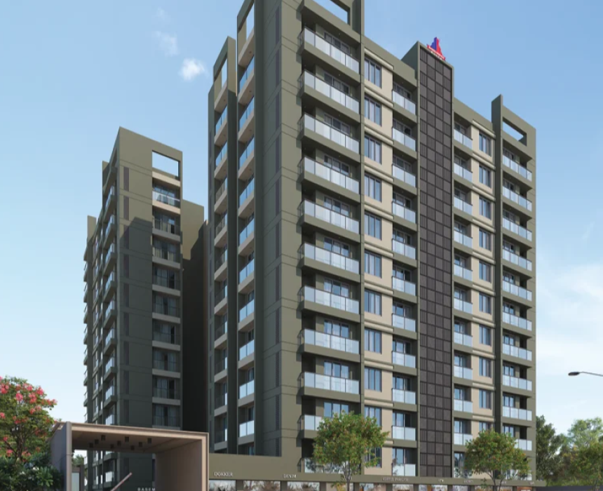 Shree Krishna Elite – Luxurious 3 BHK Flats, Shops, and Showrooms in Dindoli, Surat
