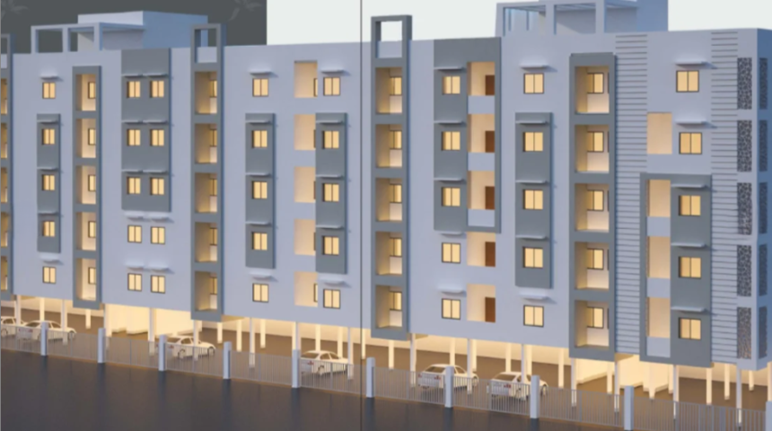 1 RK, 1 and 2 BHK Flats at Katol Road