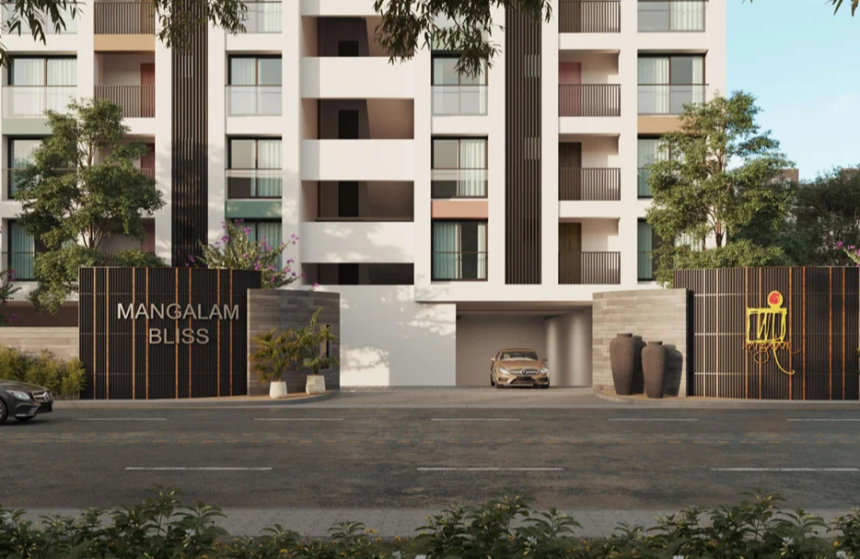 Mangalam Bliss – Premium 3 & 4 BHK Apartments for Serene Living in Surat