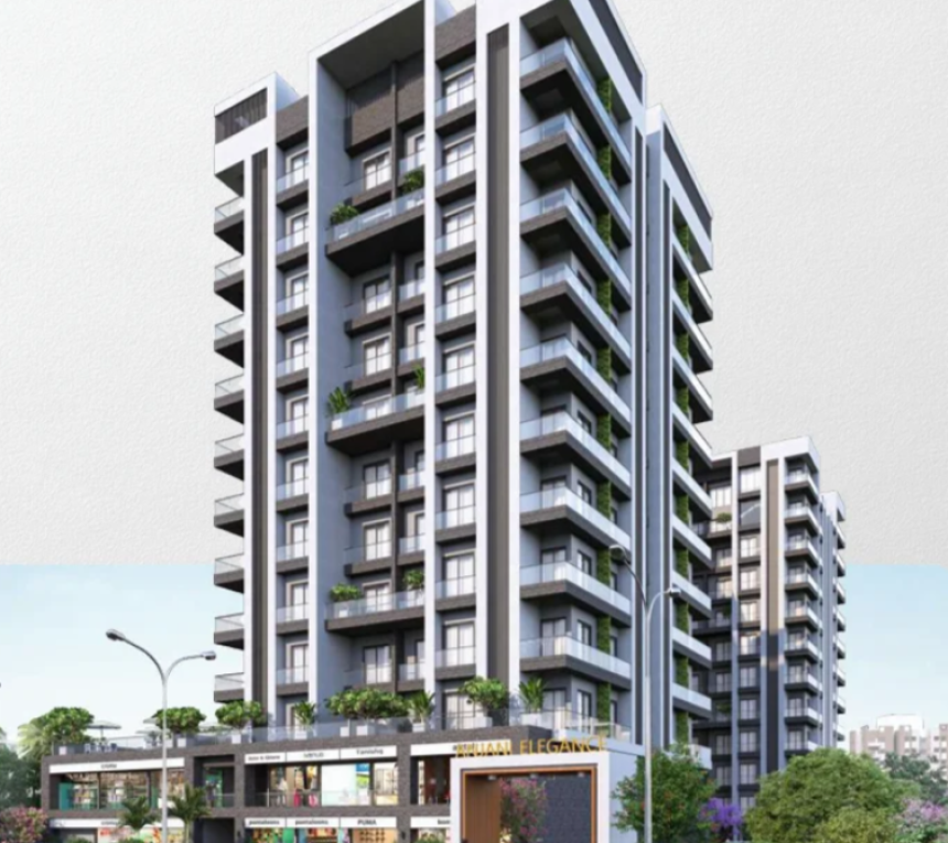 Aatman Anjani Elegance – Premium 3 & 4 BHK Apartments in Surat