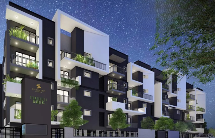 Suraksha Tranquil Gardens: Premium 3 BHK Apartments in Hulimavu, South Bengaluru