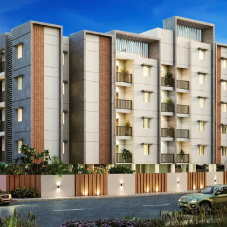 Live the City Life with a Spacious 2 BHK Apartment at Nahar Grandeur, Sholinganallur, Chennai