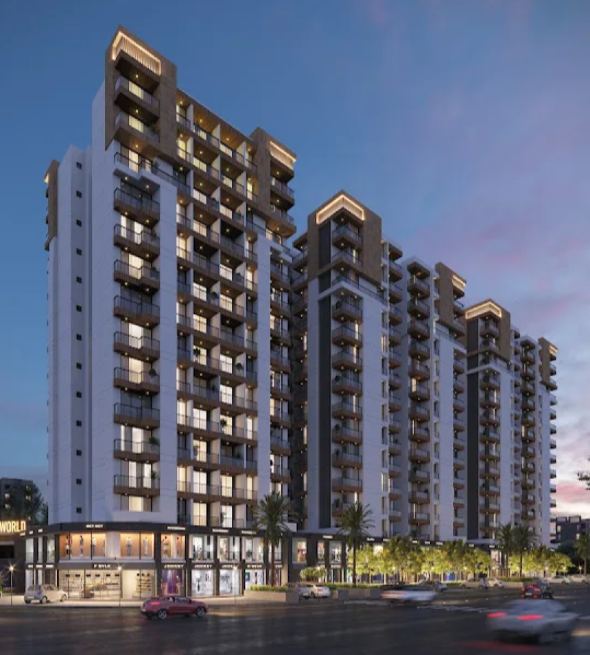 Pramukh SkyCity World – 2 & 3 BHK Apartments in Surat: Elevating Modern Living with Luxury and Comfort