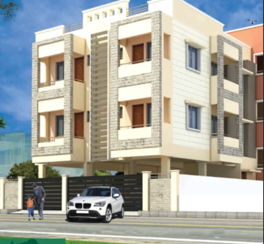 3 BHK Flats at Alwarthirunagar