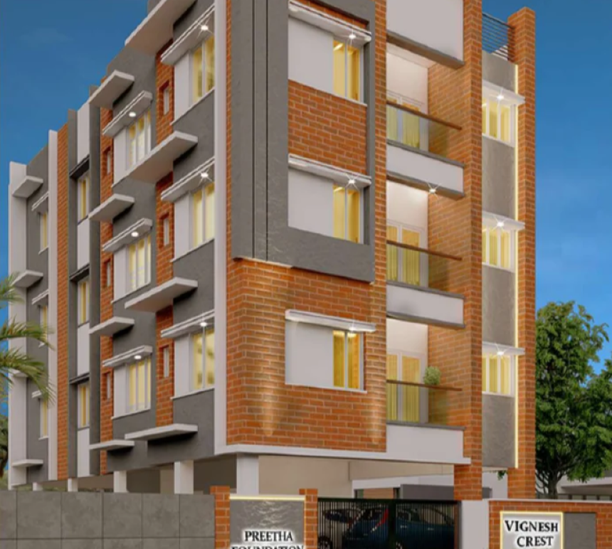 2 and 3 BHK Flats at Mylapore