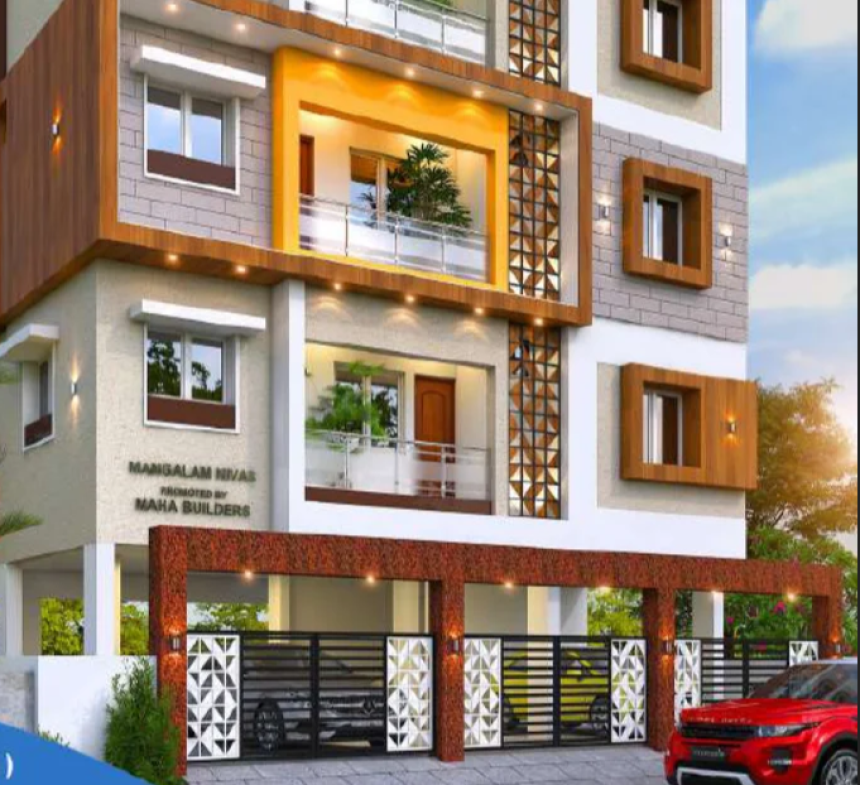 Effortless Living in a Prime Locale – 2 and 3 BHK Apartments in Maha Mangalam Nivas, Kolathur, Chennai