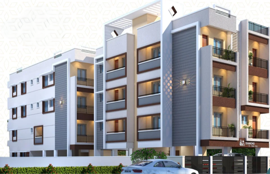 ACS Diamond Presents Spacious 2 BHK Apartments in a Fast-Developing Pozhichalur, Chennai Locale