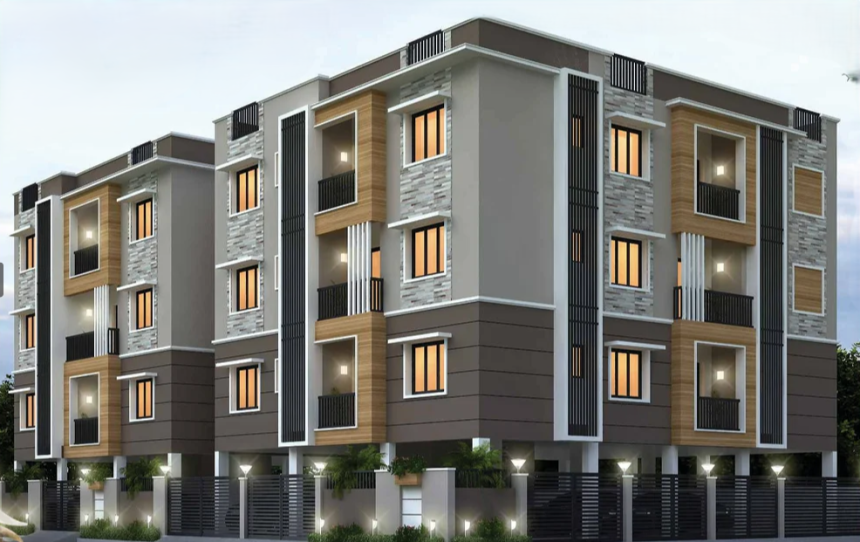 3 BHK Flats at Pallavaram
