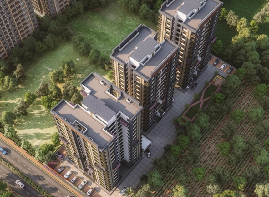 Dobaria Antriksh Heights – Modern 2 & 3 BHK Apartments in Surat for Comfortable Urban Living
