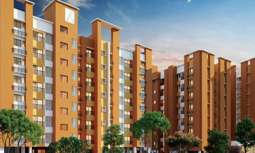 Sunshine Enclave – 2 & 2.5 BHK Apartments in Newtown, Kolkata