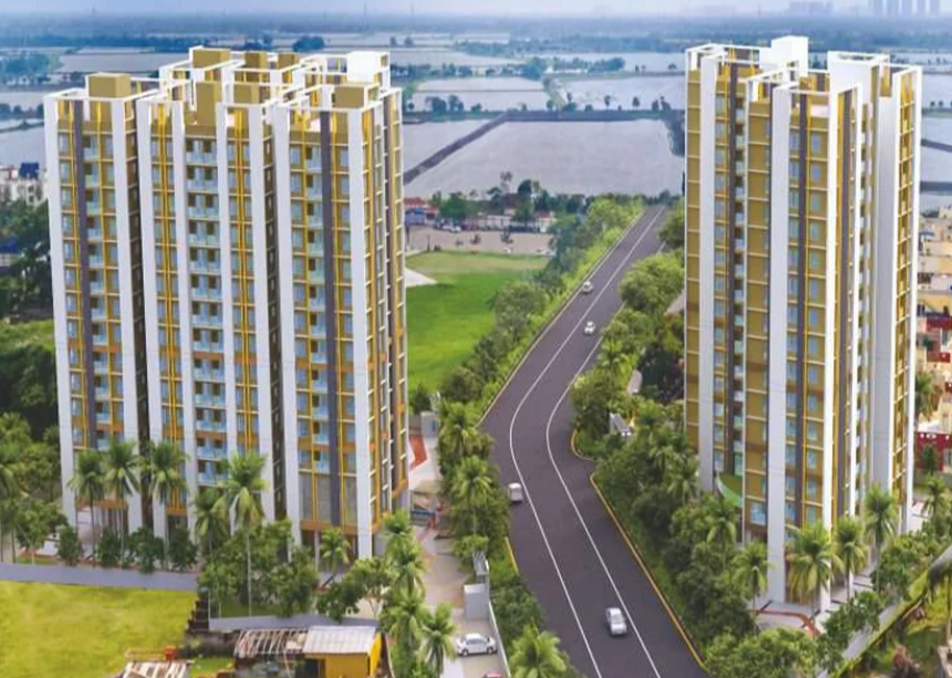 Natural Aqua Waves West – 2 & 3 BHK Apartments in New Town, Kolkata
