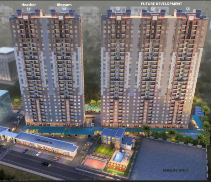 Step into smart urban life at Nyati Exuberance II – elegant 2 BHK apartments in the NIBM Annex Mohammadwadi area of Pune