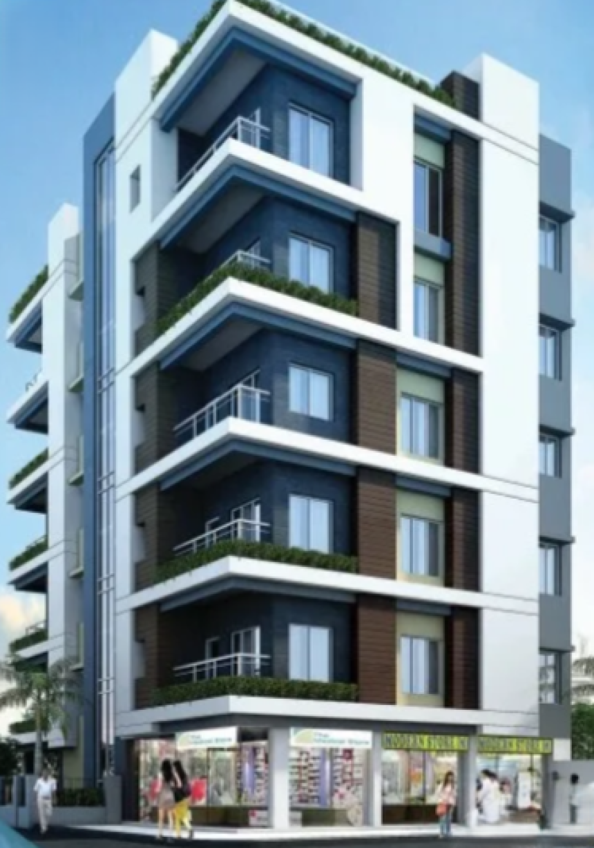 Live Spaciously at Bhawani Plaza – 3 BHK Apartments in Ultadanga, Kolkata