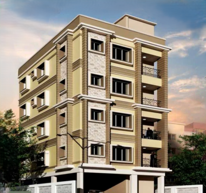 Silver Oasis: Contemporary 3 BHK Apartments in New Town, Kolkata