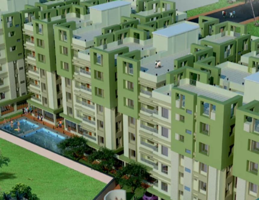 Saket Nagar: Affordable 2 & 3 BHK Apartments in Dunlop, Kolkata