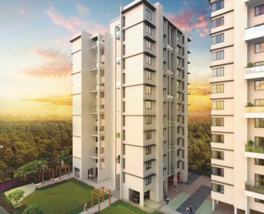 Step into comfort and connectivity with 2 BHK apartments at Kasturi Building D Voyage – perfectly located in Moshi, Pune