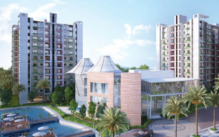 Siddha Water Front Phase 1: Affordable 1, 1.5, 2, 2.5 & 3 BHK Apartments in Khardah, North Kolkata