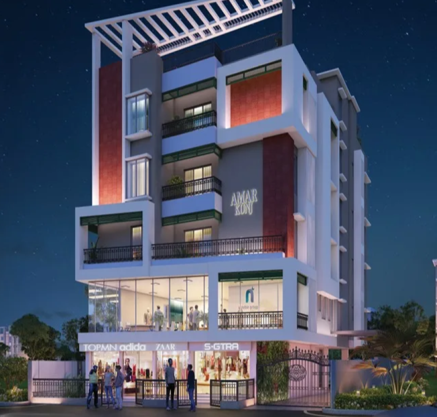Experience Comfortable Urban Living at Noble Amar Kunj – 3 BHK Apartments in Shyam Bazar, Kolkata