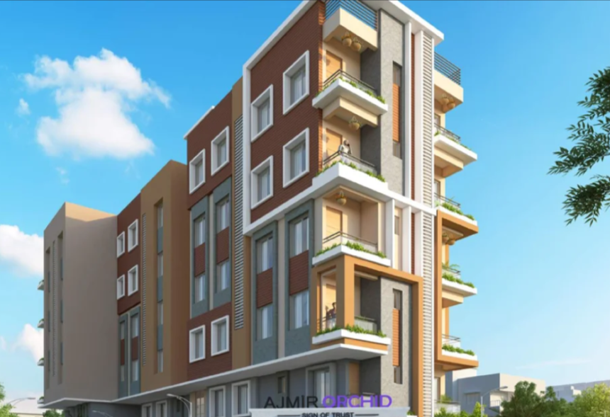 Ajmir Orchid: Affordable 1, 2 & 3 BHK Apartments in Beleghata, Kolkata