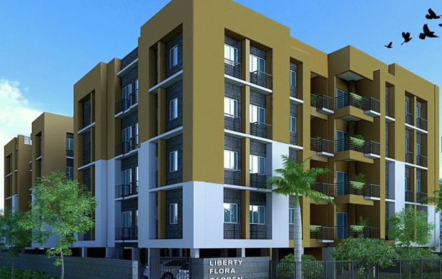 Liberty Flora Garden: 2 & 3 BHK Apartments in Ultadanga, Kolkata