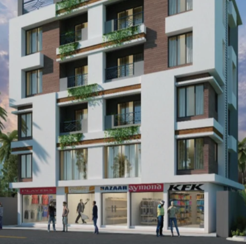 Sun Lake Residency: Elegant 3 BHK Apartments in Kalighat, South Kolkata