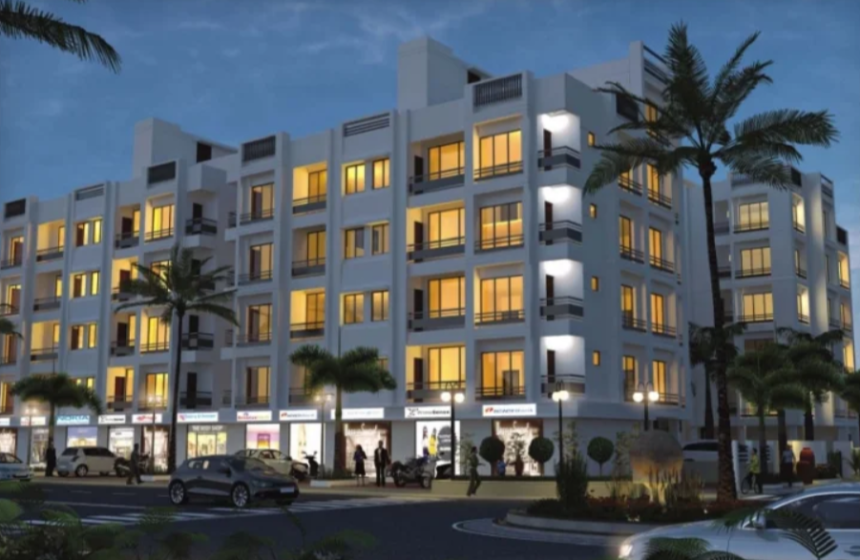 2 BHK Apartment in Gandhinagar