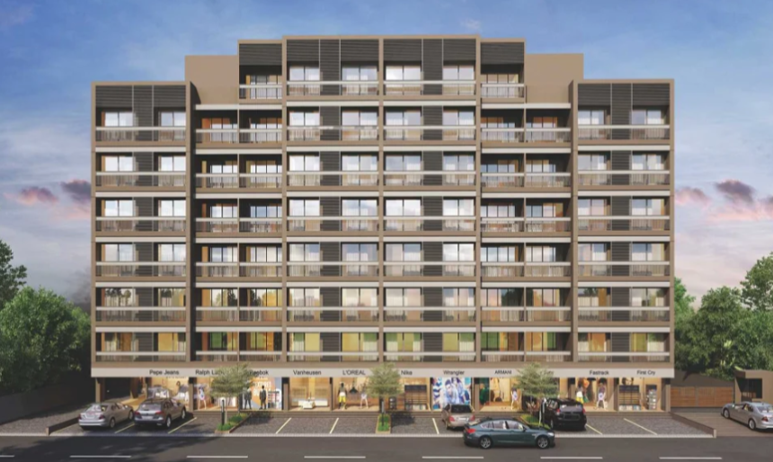 2 and 3 BHK Apartments in Gandhinagar