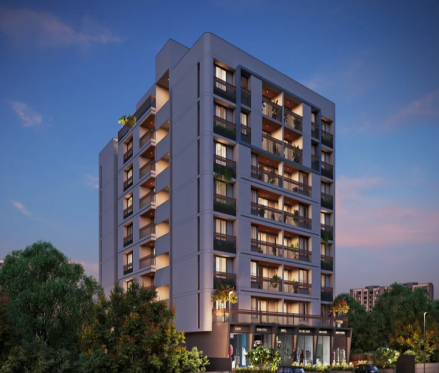 Paarijat Pransh – Cozy and Contemporary 2 BHK Apartments in Gandhinagar