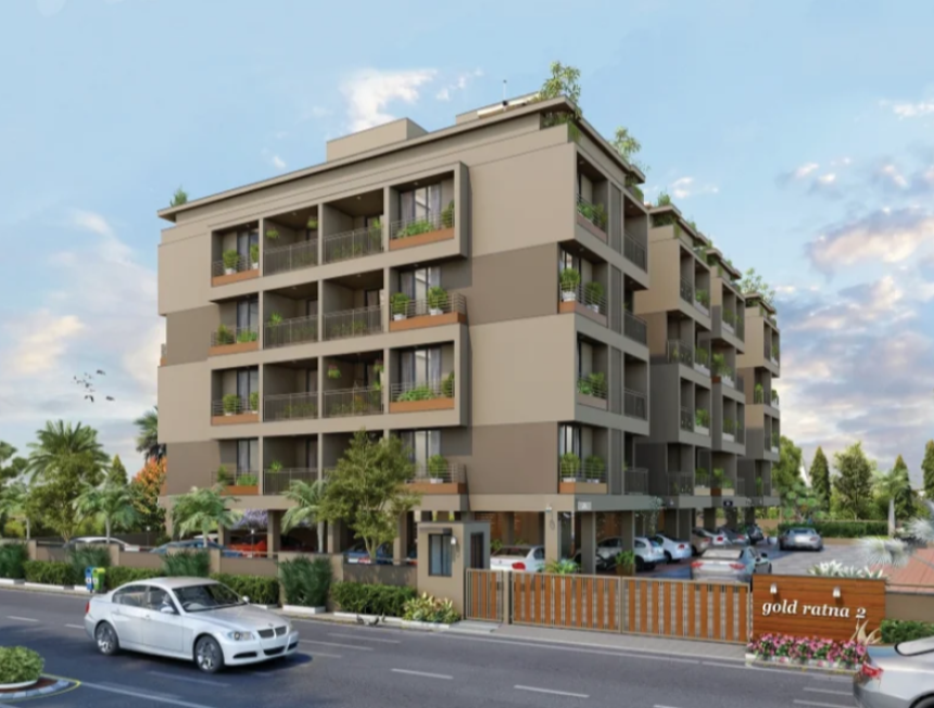 Discover Your Perfect Home at Shreeji Gold Ratna 2 – 2 BHK Apartments in Gandhinagar