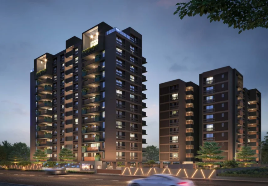 Kaavyaratna Antriksh – Premium 3 & 4 BHK Apartments in Gandhinagar