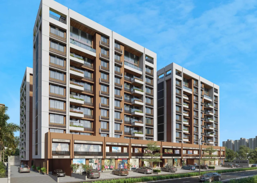 Rajnandan Raj Iconza – Stylish 2 & 3 BHK Apartments in Gandhinagar