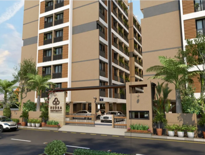 Rudra Infinity – Contemporary 2 BHK Apartments in Gandhinagar